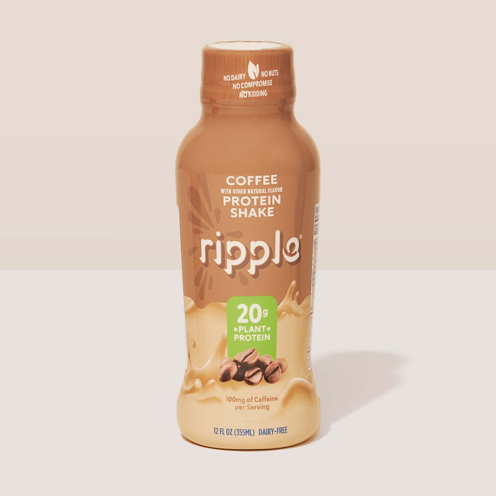 Ripple Coffee Plant-Based Protein Shake (12-Pack)